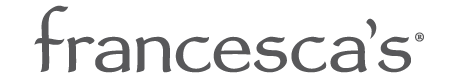Francesca's logo black